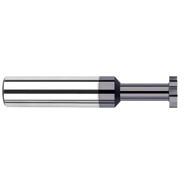 Keyseat Cutter-Square .1180" (3 mm) Cutter DIAx.0470" (3/64) Wx.1870" (3/16) Neck L Carbide